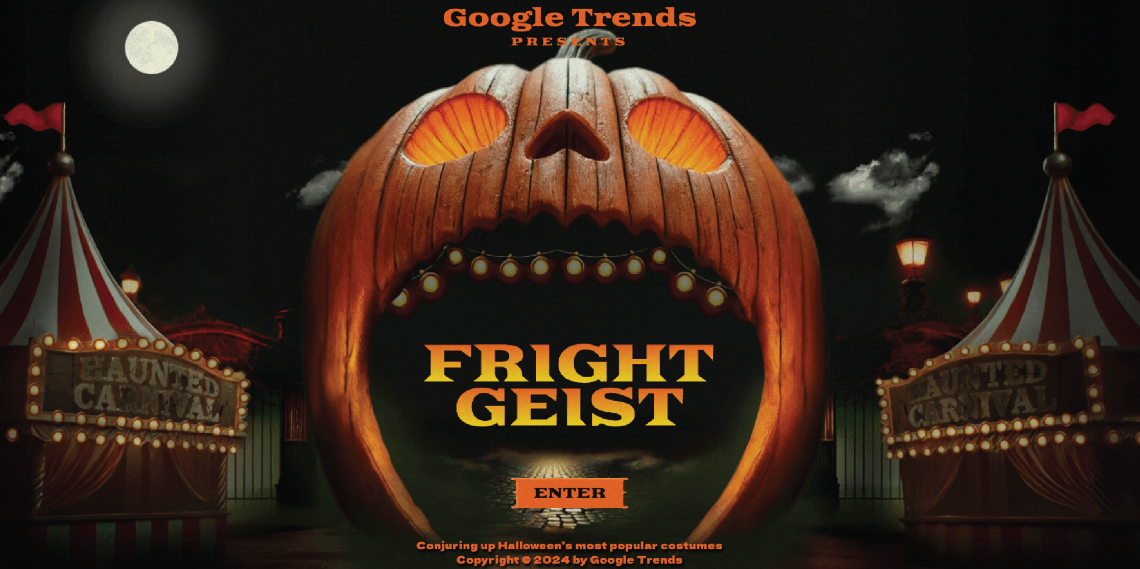 Google Highlights Top Halloween Search Trends with ‘Frightgeist’