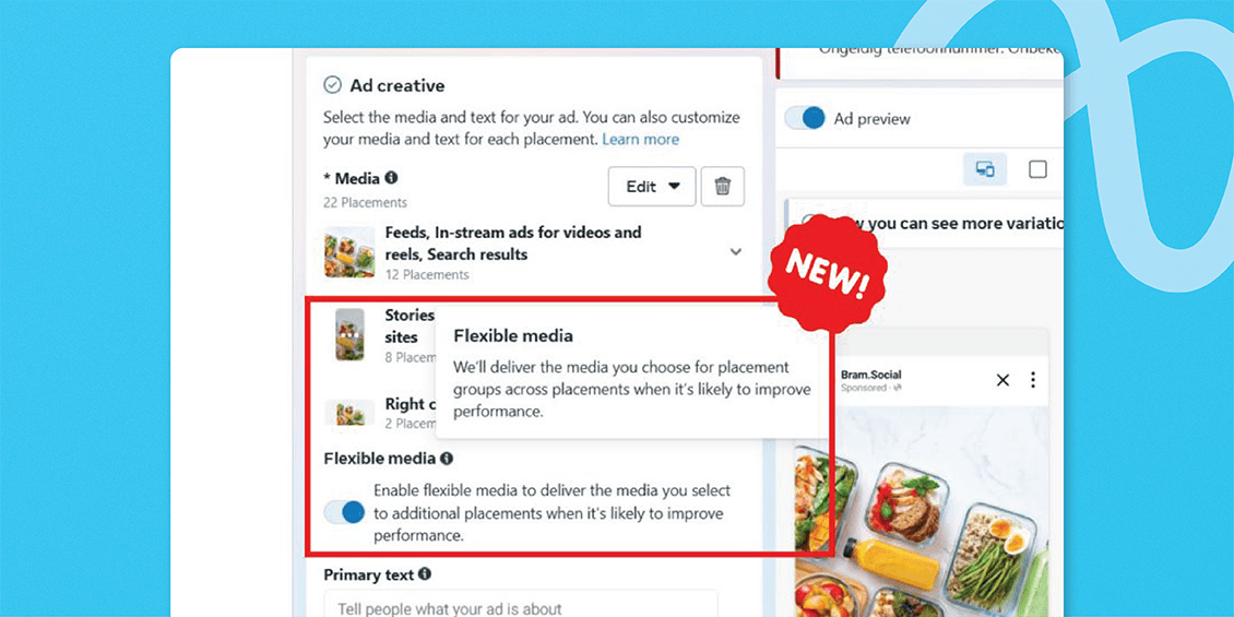 Meta’s New Flexible Media Ad Option